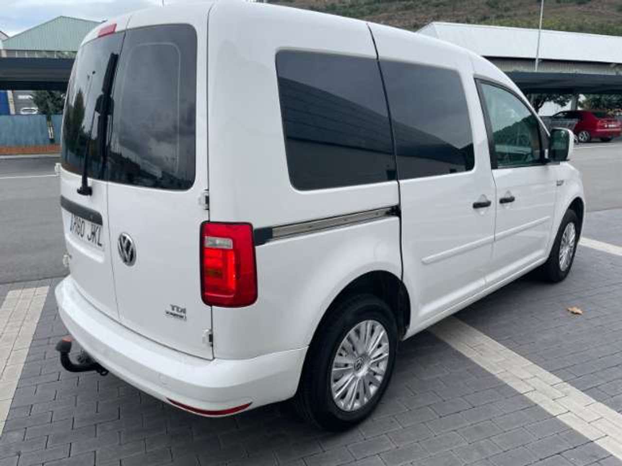 Volkswagen Caddy parte trasera